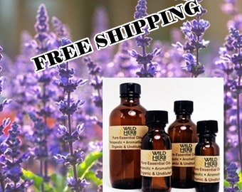 CLARY SAGE Organic Pure Essential Oil | Therapeutic Aromatherapy Grade | Distiller Direct for Best Pricing! Diffusers, Bath-Body Products