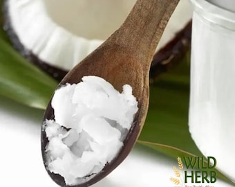 Organic Extra Virgin Coconut Oil, Pure Carrier Oil, Bulk Sizes