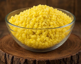 Organic Yellow Beeswax Pellets | Pure USA Source, Food Grade