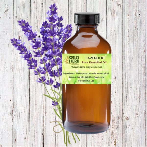 ORGANIC LAVENDER Essential Oil (40/42)| Imported from France | Therapeutic Grade | Best Seller | Fast Shipping | Sizes .5 oz to 8 oz & up