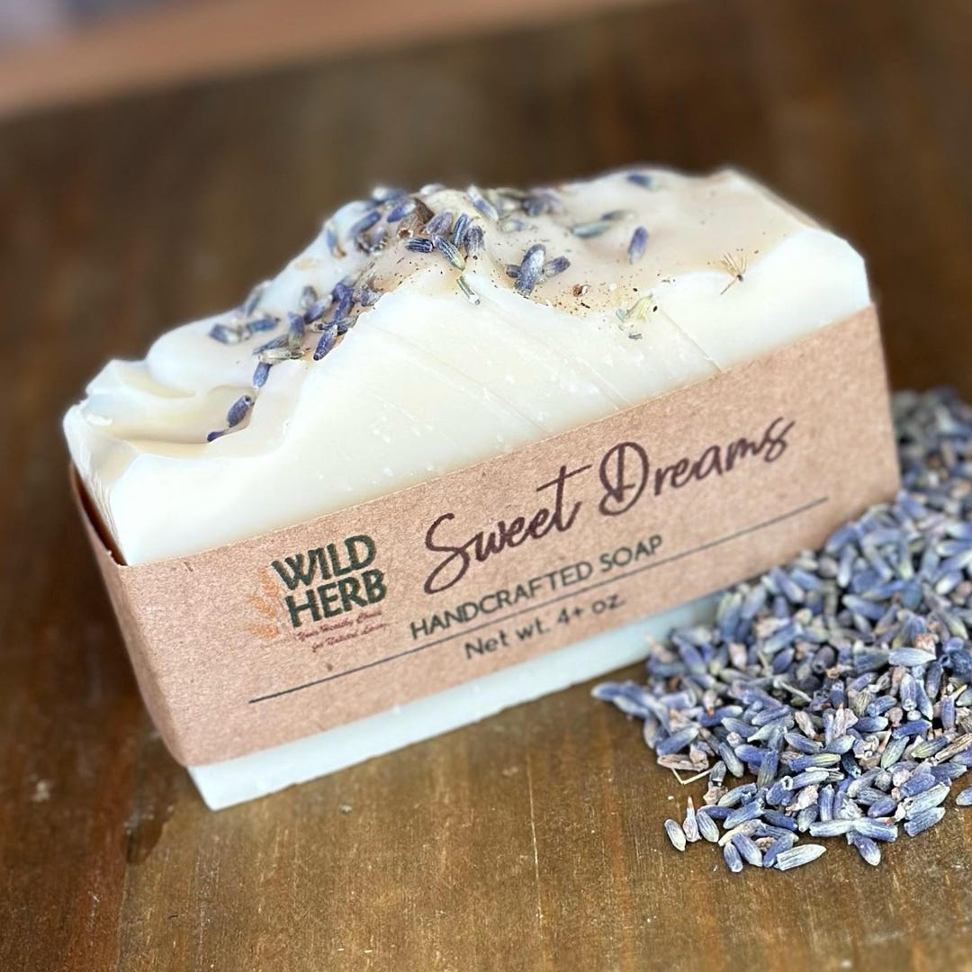 Lavender Essential Oil Soap | Organic, All Natural, Family Bar - Etsy