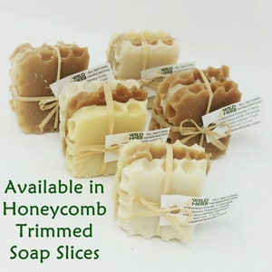 Organic Soap Set: Travel Size Creamy, Rich Lather Unique Gift or Stocking Stuffer Party Favor, Aromatherapy Bath Decoration, Tester image 7