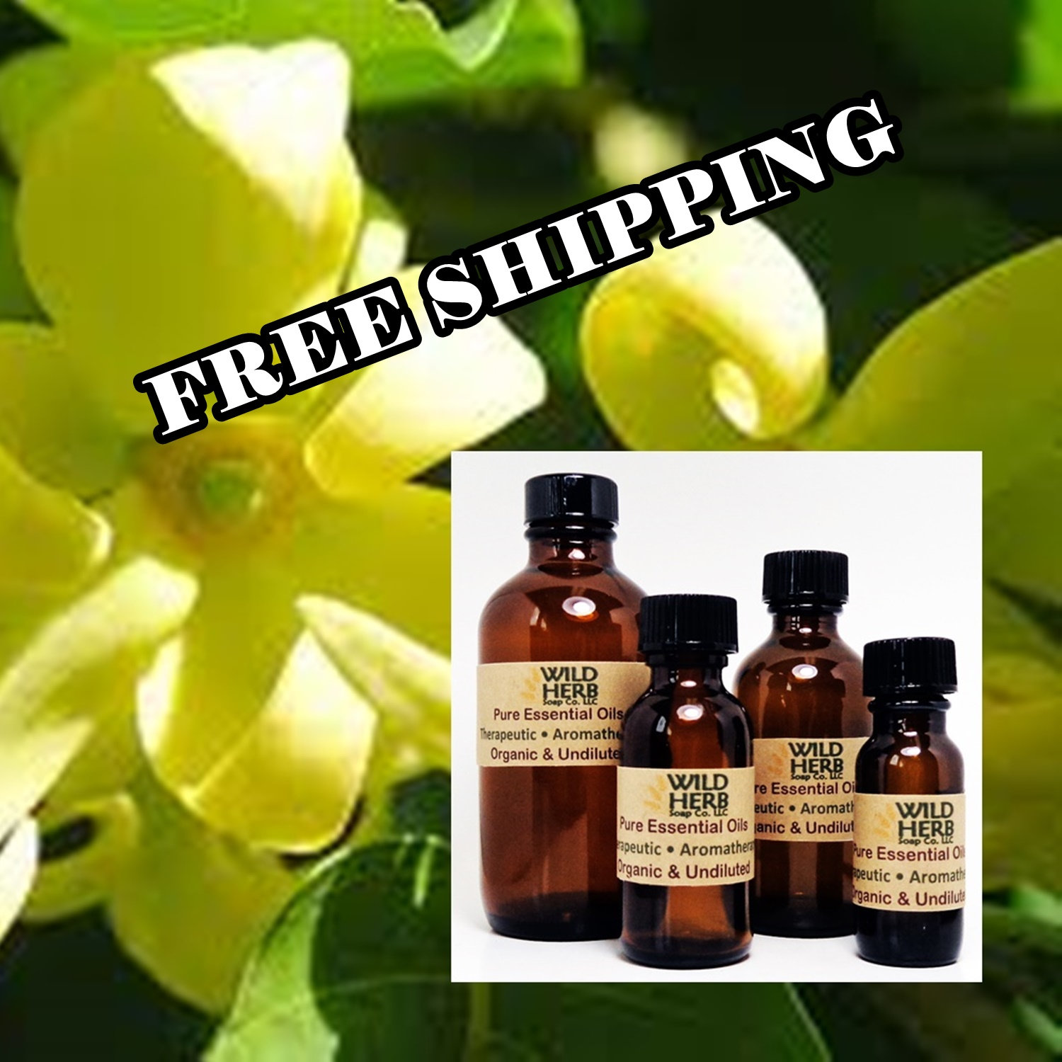 Organic Gardenia Essential Oil FREE SHIPPING 