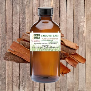 Cinnamon Bark Pure Certified Organic Distiller Direct Essential Oil Therapeutic Aromatherapy Grade Topical Diffuser Bath Body Beauty Product