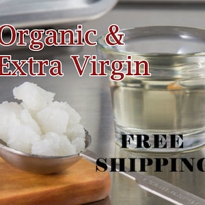 EXTRA VIRGIN Coconut Oil, Organic | Bulk Sizes & Wholesale Prices | Pure, Top Grade Carrier Oil | Fast, Free Shipping by Wild Herb Soap Co.