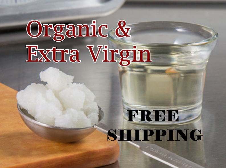 EXTRA VIRGIN Coconut Oil Organic Bulk Sizes & Wholesale Etsy