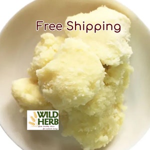 Ghana SHEA BUTTER, African, Organic Fair Trade Unrefined Top AAA Quality 8 oz Bulk Sizes Wholesale Pricing Fast Free Shipping image 1