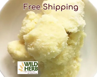 Ghana SHEA BUTTER, African, Organic | Fair Trade | Unrefined Top AAA Quality | 8 oz - Bulk Sizes + Wholesale Pricing | Fast Free Shipping