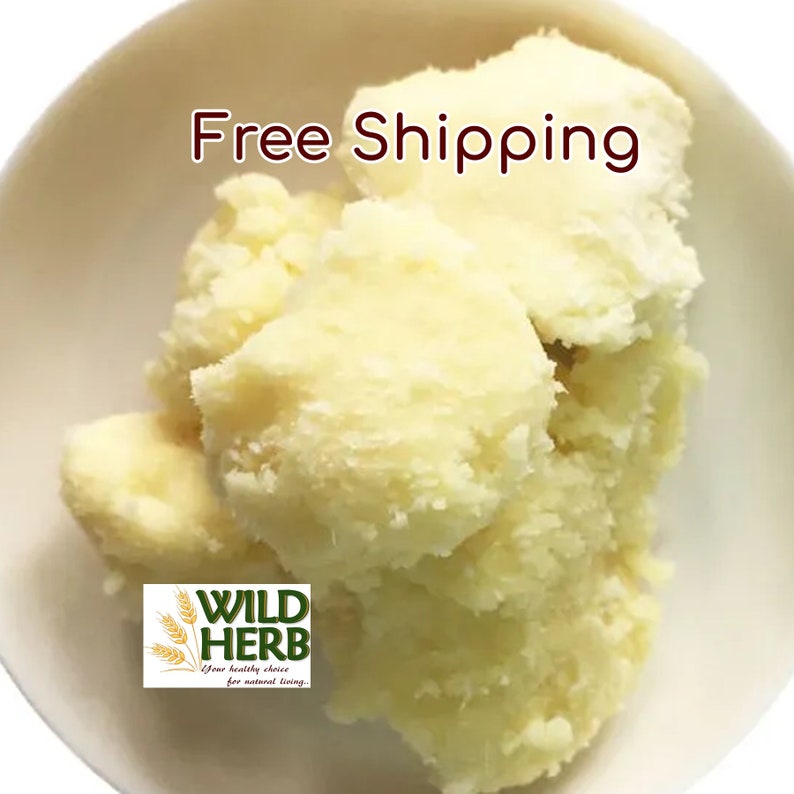 Ghana SHEA BUTTER, African, Organic Fair Trade Unrefined Top AAA Quality 8 oz Bulk Sizes Wholesale Pricing Fast Free Shipping image 1