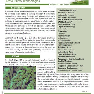 Leucidal Liquid SF | Natural Antimicrobial Preservative for Lotion - Etsy