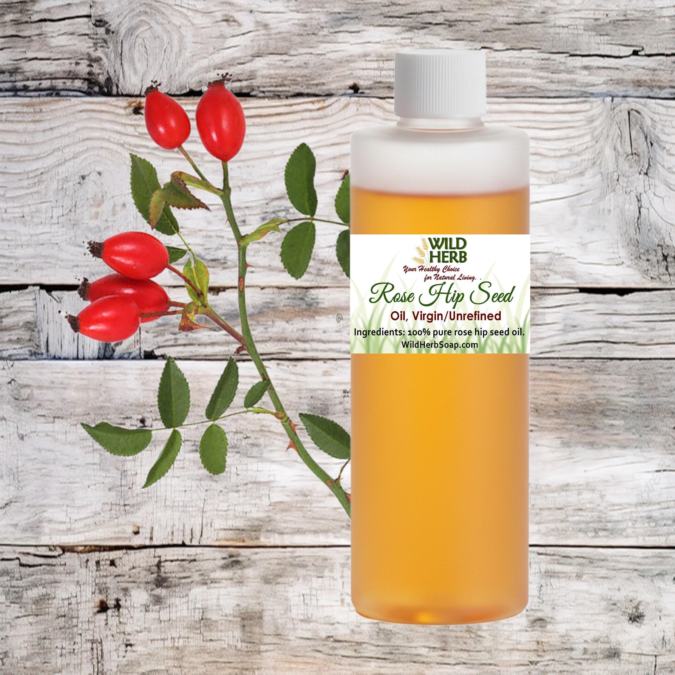 Rose Hip Seed Oil 100% Pure Rawvirgin Unrefined Cold Pressed Retains  Nutrients - Etsy