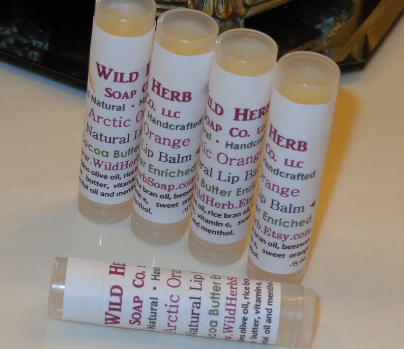 LIP BALM LABELS 12 Labels on 1 Sheet Perforated Fresh Seal Etsy