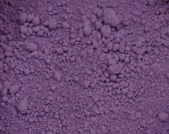 VIOLET ULTRAMARINE Pigment Colorant Powder (Matte Oxide - Light PURPLE ) Cosmetic Grade Use