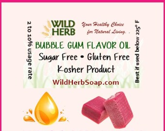 Bubble Gum Flavor Oil | Food Grade, Kosher