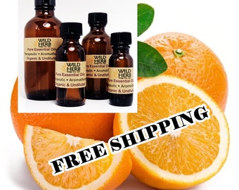 ORGANIC SWEET ORANGE Essential Oil | Therapeutic & Aromatherapy Grade | Pure, Uncut, Full Strength | Bulk Sizes | Wholesale Prices