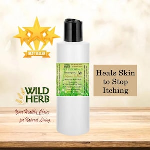 ALOE + OATMEAL Anti Itch Dog Shampoo Natural Liquid Soap Enhance Coat Relieves Dry Itchy Skin for your Pet | Free Shipping to Military Bases