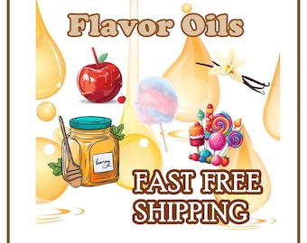 Concentrate Flavor Oils: Food Grade, Lip Balm & Candy Making