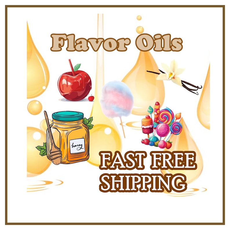 CONCENTRATE Flavor Oils: Variety of flavors, sizes DIY Lip Balm, Lip Gloss Supplies Naturally Sweetened Fast Free Shipping Wild Herb image 1