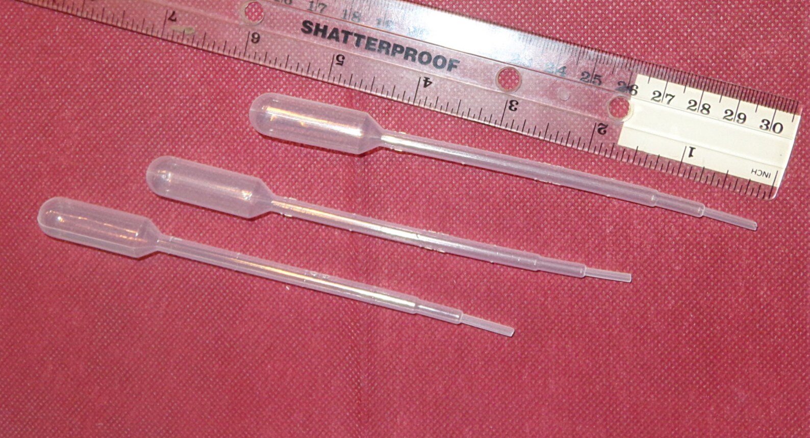 PIPETTE DROPPERS .5 ML Size Disposable Plastic Measuring Etsy