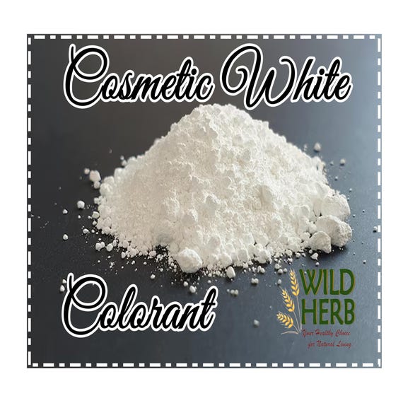 White Pigment Color (Titanium Dioxide) - Cosmetic Grade Colorant For Soap Making, DIY Product Projects