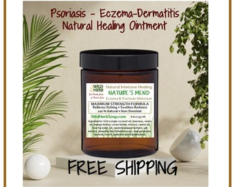 Nature's Mend Ointment for Skincare | Smooth, Soft, Hydrating Natural Organic Ingredients + Essential Oils