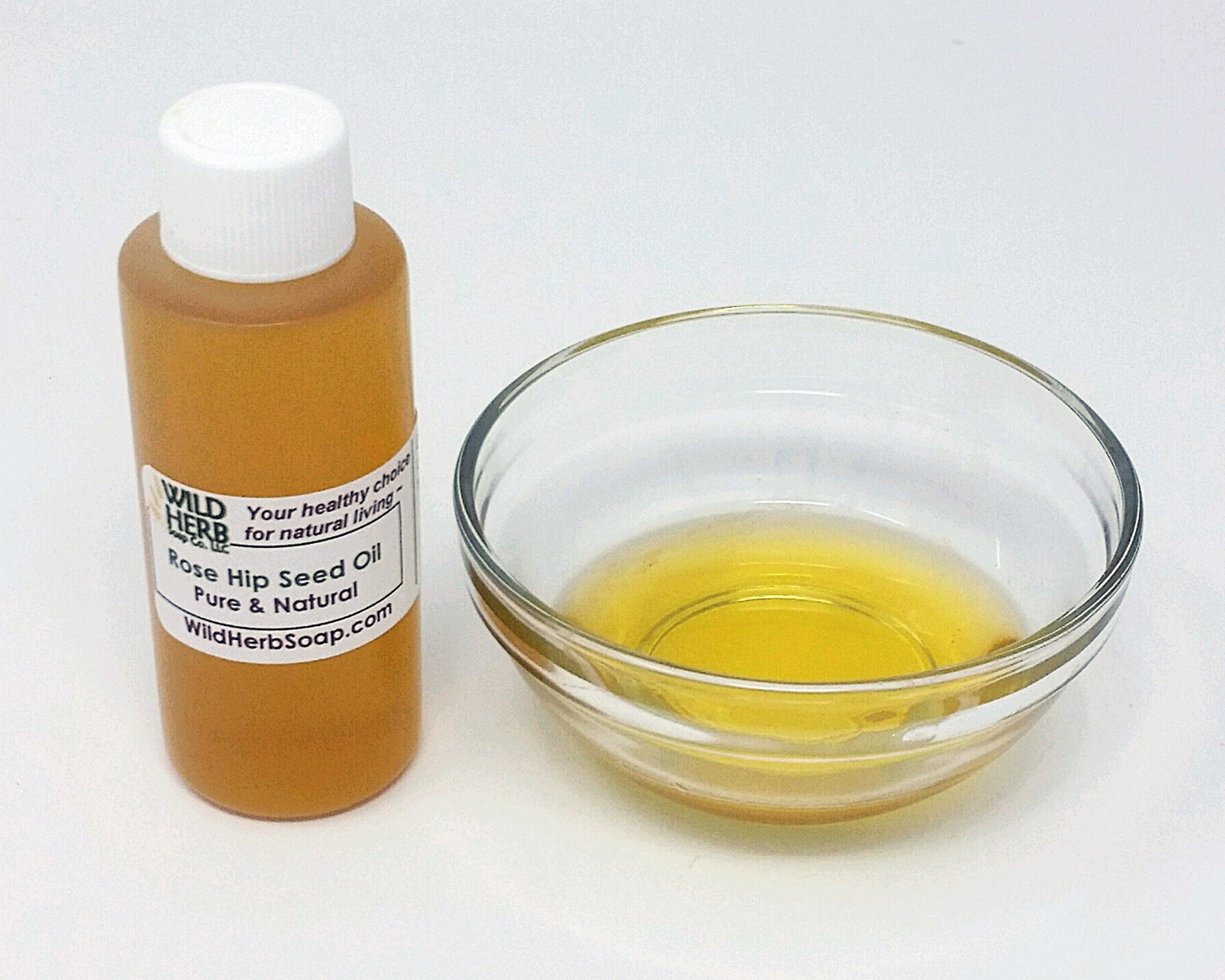 Organic Rose Hip Seed Oil, Virgin | Cold Pressed | 100% Pure - Unrefi…