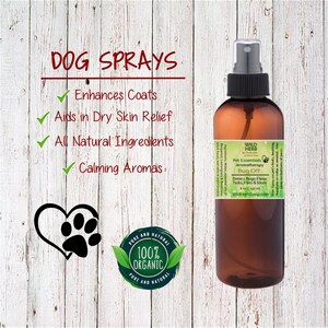 FLEA & TICK Dog Shampoo, Organic Natural Liquid Oatmeal Formula Soap Prevents Itching Enhances Coat Made in USA Bulk Sizes Available image 6
