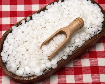 Natural White Beeswax Pellets | Organic Source Food Grade