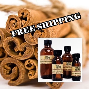 ORGANIC CINNAMON BARK Essential Oil Wholesale Prices Full Strength, Pure Aromatherapy Therapeutic Bulk Sizes Diffusers, Soaping image 1