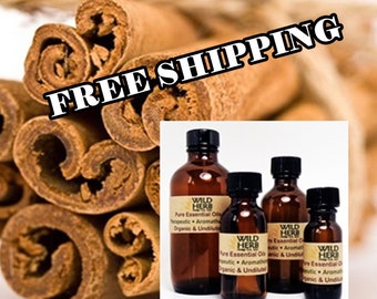 ORGANIC CINNAMON BARK Essential Oil | Wholesale Prices | Full Strength, Pure | Aromatherapy - Therapeutic | Bulk Sizes | Diffusers, Soaping
