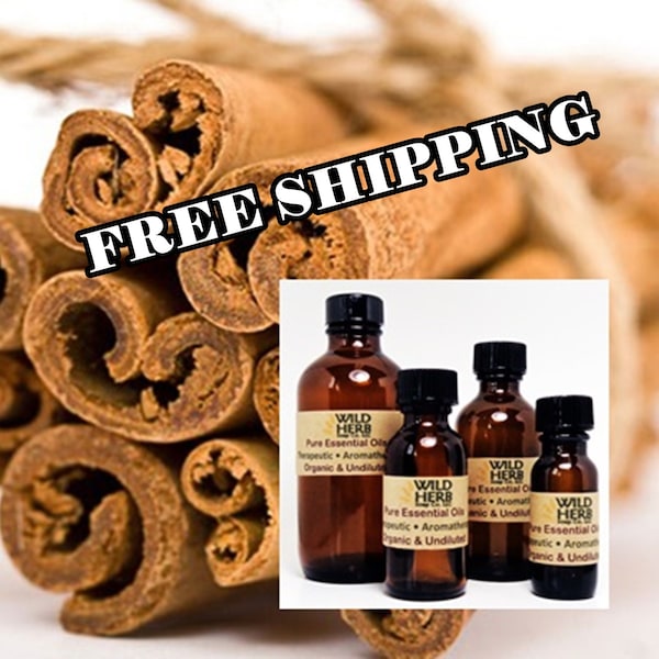 ORGANIC CINNAMON BARK Essential Oil | Wholesale Prices | Full Strength, Pure | Aromatherapy - Therapeutic | Bulk Sizes | Diffusers, Soaping