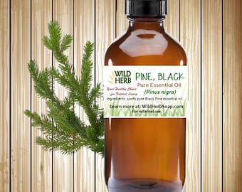 Black Pine Essential Oil, Certified Organic Distiller Direct, Steam Distilled