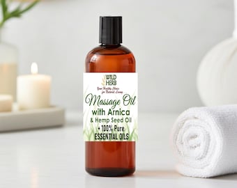 Intensive Arnica Massage Oil Comforts Calms Relaxes Muscles
