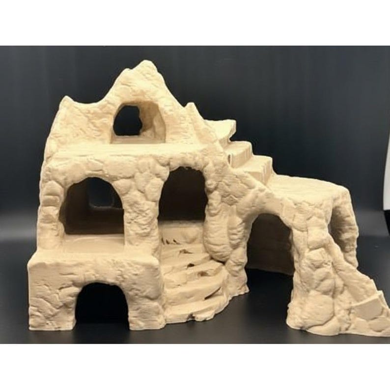 Savannah Caves Reptile Hide and Climb Large 9.5x6x7
