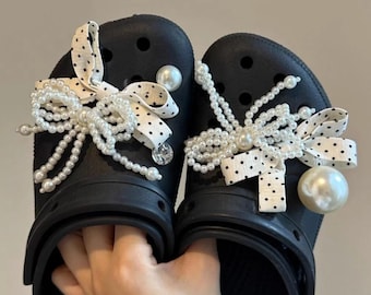clogs shoe charm crocs accessories decorations for shoe, Sandals Crocs Shoe buckle, Butterfly chain charms set