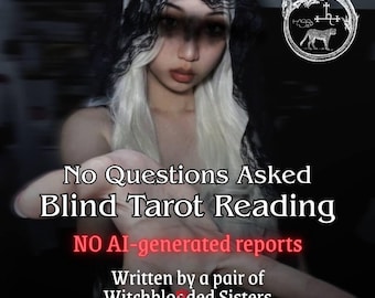 Blind Tarot Reading (No AI) No Questions Needed, Psychic Guidance, What You Need Know