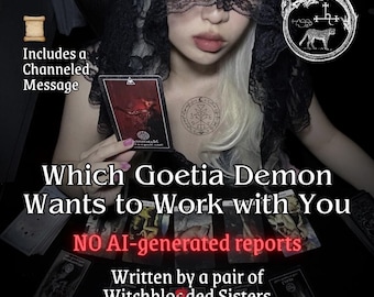 Which GOETIA DEMON Is Calling You? Spirit Guide Identification, Channeled Messages, Psychic Tarot