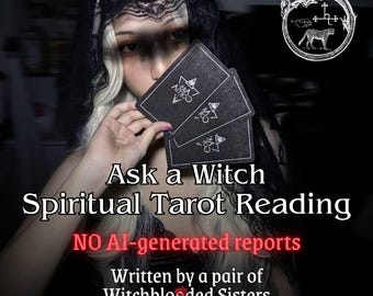 Ask a Real Witch (No AI) Practical Spiritual Advice, Energy Scan, Shadow Work, Occult