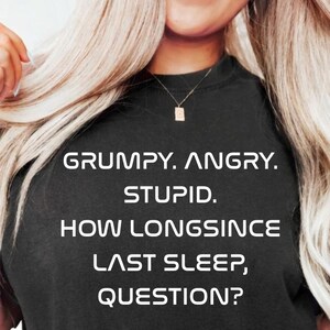 Grumpy Rocky Quote ComfortT-Shirt, Rocky Inspired Sci Fi Shirt, Bookish Sci Fi Fan Gift