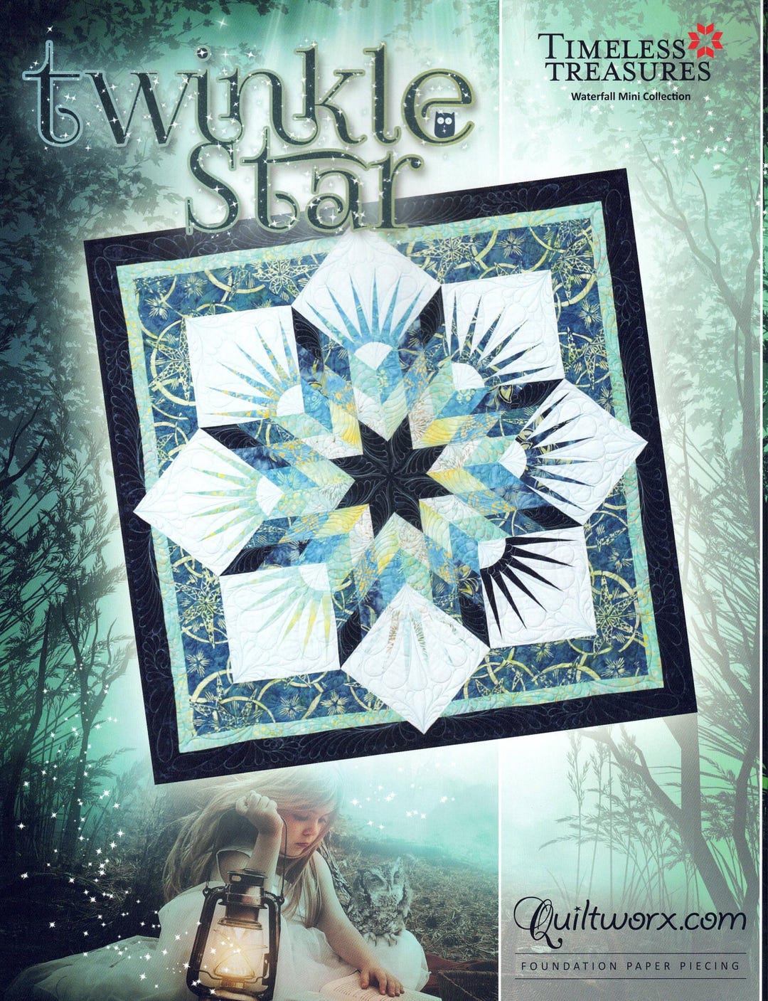 TWINKLE STAR Quilt Pattern by Quiltworx - Judy Niemeyer - Etsy