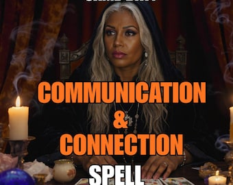 Communication & Connection Spell - Open Dialogue, Clear Talk, Understanding and Reconciliation Focus Ritual, Same-Day Casting