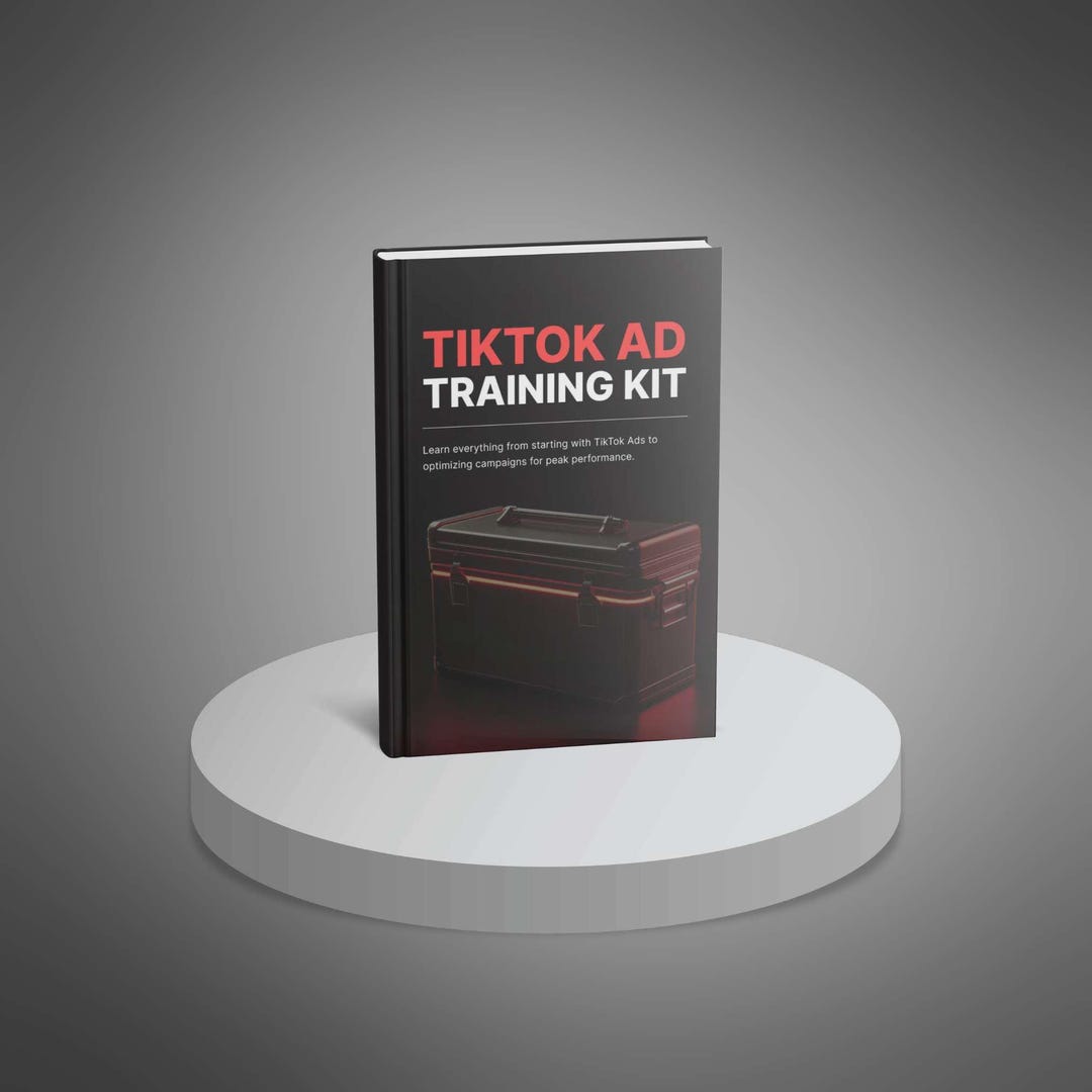 Tiktok Ad Training Kit | the Step-by-step Ebook Guide - Etsy