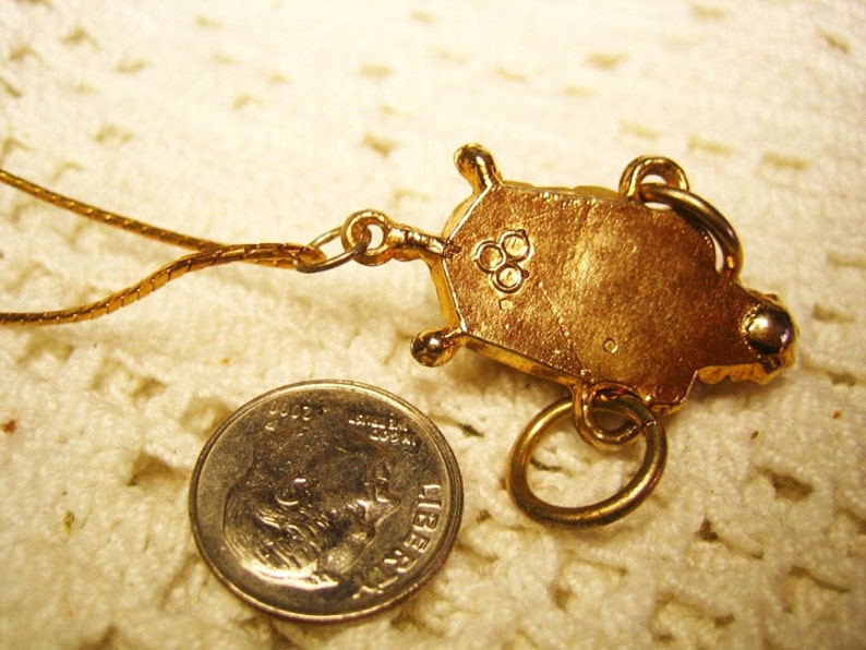 Vintage Asian Princess Face Pendant