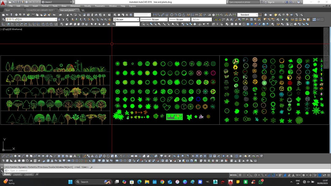 Autocad 275+ Tree and Plant Blocks Plan View DWG Files Architect Files ...