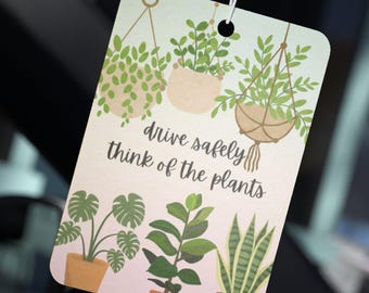 Charming  Plant Car Air Freshener