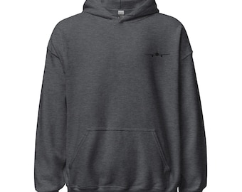 Airplane Chest Logo Hoodie