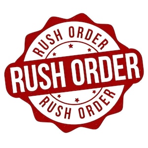 Express Shipping : Rush Order Upgrade, Guaranteed Delivery