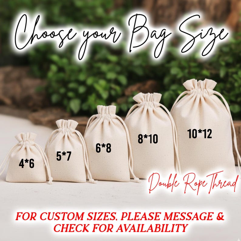 Personalized Disney Birthday Favor Bag Mickey Minnie Mouse Custom Treat Pouch Canvas Drawstring Goodie Bags Kids Party Supplies Gift Wrap image 9