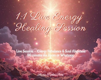 Live Energy Healing Session | Online Soul Alignment (via Zoom)