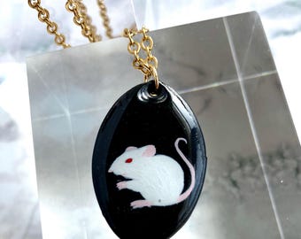 Zodiaque et année chinois peints à la main personnalisés en caractères chinois, collier pendentif, porte-clés ou breloque, art portable unique, cadeau fait main